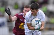 24 October 2020; Mick O'Grady of Kildare in action against Ger Egan of Westmeath during the Allianz Football League Division 2 Round 7 match between Kildare and Westmeath at St Conleth's Park in Newbridge, Kildare. Photo by Piaras Ó Mídheach/Sportsfile