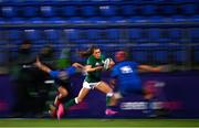 24 October 2020; Béibhinn Parsons of Ireland during the Women's Six Nations Rugby Championship match between Ireland and Italy at Energia Park in Dublin. Due to current restrictions laid down by the Irish government to prevent the spread of coronavirus and to adhere to social distancing regulations, all sports events in Ireland are currently held behind closed doors. Photo by Ramsey Cardy/Sportsfile