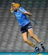 24 October 2020; Eamon Dillon of Dublin celebrates scoring his side's second goal during the Leinster GAA Hurling Senior Championship Quarter-Final match between Laois and Dublin at Croke Park in Dublin. Photo by Piaras Ó Mídheach/Sportsfile