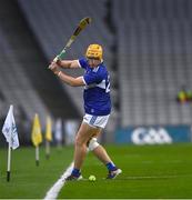 24 October 2020; Mark Kavanagh of Laois during the Leinster GAA Hurling Senior Championship Quarter-Final match between Laois and Dublin at Croke Park in Dublin. Photo by Ray McManus/Sportsfile