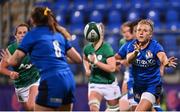 24 October 2020; Veronica Madia of Italy during the Women's Six Nations Rugby Championship match between Ireland and Italy at Energia Park in Dublin. Due to current restrictions laid down by the Irish government to prevent the spread of coronavirus and to adhere to social distancing regulations, all sports events in Ireland are currently held behind closed doors. Photo by Ramsey Cardy/Sportsfile