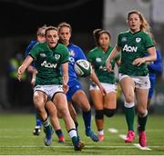 24 October 2020; Hannah Tyrrell of Ireland during the Women's Six Nations Rugby Championship match between Ireland and Italy at Energia Park in Dublin. Due to current restrictions laid down by the Irish government to prevent the spread of coronavirus and to adhere to social distancing regulations, all sports events in Ireland are currently held behind closed doors. Photo by Ramsey Cardy/Sportsfile