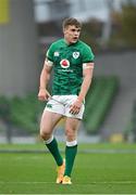 24 October 2020; Garry Ringrose of Ireland during the Guinness Six Nations Rugby Championship match between Ireland and Italy at the Aviva Stadium in Dublin. Due to current restrictions laid down by the Irish government to prevent the spread of coronavirus and to adhere to social distancing regulations, all sports events in Ireland are currently held behind closed doors. Photo by Seb Daly/Sportsfile