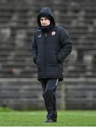 25 October 2020; Tyrone manager Mickey Harte before the Allianz Football League Division 1 Round 7 match between Mayo and Tyrone at Elverys MacHale Park in Castlebar, Mayo. Photo by Piaras Ó Mídheach/Sportsfile