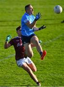 25 October 2020; Paddy Small of Dublin in action against James Foley of Galway during the Allianz Football League Division 1 Round 7 match between Galway and Dublin at Pearse Stadium in Galway. Photo by Ramsey Cardy/Sportsfile