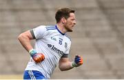 25 October 2020; Conor McManus of Monaghan celebrates after scoring his side's second goal during the Allianz Football League Division 1 Round 7 match between Monaghan and Meath at St Tiernach's Park in Clones, Monaghan. Photo by Harry Murphy/Sportsfile