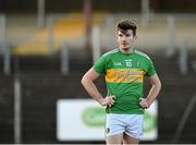 25 October 2020; Shane Quinn of Leitrim following his side's defeat during the Allianz Football League Division 3 Round 7 match between Leitrim and Tipperary at Avantcard Páirc Sean Mac Diarmada in Carrick-on-Shannon, Leitrim. Photo by Seb Daly/Sportsfile