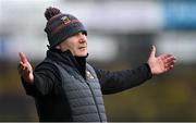 25 October 2020; Mayo manager James Horan reacts late in the second half during the Allianz Football League Division 1 Round 7 match between Mayo and Tyrone at Elverys MacHale Park in Castlebar, Mayo. Photo by Piaras Ó Mídheach/Sportsfile