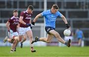 25 October 2020; Con O'Callaghan of Dublin on his way to scoring his side's second goal during the Allianz Football League Division 1 Round 7 match between Galway and Dublin at Pearse Stadium in Galway. Photo by Ramsey Cardy/Sportsfile
