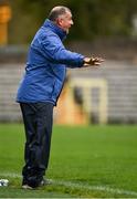 25 October 2020; Monaghan manager Seamus McEnaney during the Allianz Football League Division 1 Round 7 match between Monaghan and Meath at St Tiernach's Park in Clones, Monaghan. Photo by Harry Murphy/Sportsfile