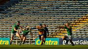 25 October 2020; Shane O'Donnell of Clare in action against William O’Donoghue, 9, Diarmaid Byrnes and Dan Morrissey of Limerick during the Munster GAA Hurling Senior Championship Quarter-Final match between Limerick and Clare at Semple Stadium in Thurles, Tipperary. This game also doubles up as the Allianz Hurling League Division 1 Final as the GAA season was shortened due to the coronavirus pandemic and both teams had qualified for the final. Photo by Ray McManus/Sportsfile