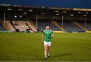 25 October 2020; Declan Hannon of Limerick returns from the cup presentation after the Munster GAA Hurling Senior Championship Quarter-Final match between Limerick and Clare at Semple Stadium in Thurles, Tipperary. This game also doubles up as the Allianz Hurling League Division 1 Final as the GAA season was shortened due to the coronavirus pandemic and both teams had qualified for the final. Photo by Daire Brennan/Sportsfile