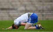 25 October 2020; Conor McManus of Monaghan goes down injured during the Allianz Football League Division 1 Round 7 match between Monaghan and Meath at St Tiernach's Park in Clones, Monaghan. Photo by Harry Murphy/Sportsfile