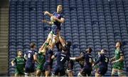 25 October 2020; Andrew Davidson of Edinburgh takes the ball at the lineout during the Guinness PRO14 match between Edinburgh and Connacht at BT Murrayfield in Edinburgh, Scotland. Photo by Paul Devlin/Sportsfile