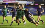 25 October 2020; Alex Wootton of Connacht scores a try during the Guinness PRO14 match between Edinburgh and Connacht at BT Murrayfield in Edinburgh, Scotland. Photo by Paul Devlin/Sportsfile