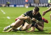 25 October 2020; Sam Arnold of Connacht scores a try during the Guinness PRO14 match between Edinburgh and Connacht at BT Murrayfield in Edinburgh, Scotland. Photo by Paul Devlin/Sportsfile