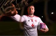 27 October 2020; Pictured is Eglish St. Patrick and Tyrone Footballer Conor McKenna at AIB’s launch of the GAA All-Ireland Senior Football Championship. Now in their sixth season sponsoring the football county championship and their 30th year sponsoring the club championships, AIB are proud to support some of #TheToughest games there are. In addition to the launch, AIB will soon be releasing their new TV Ad, a fast-paced and upbeat celebration of the 2020 GAA All-Ireland Senior Football Championship. For exclusive content and to see why AIB are backing Club and County, follow us on @AIB_GAA on Twitter, Instagram and Facebook. Photo by Sam Barnes/Sportsfile