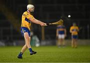 19 October 2020; Aidan Moriarty of Clare during the Bord Gáis Energy Munster Hurling Under 20 Championship Quarter-Final match between Tipperary and Clare at Semple Stadium in Thurles, Tipperary. Photo by Piaras Ó Mídheach/Sportsfile