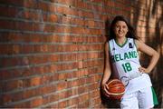 27 October 2020; Ireland senior women’s co-captain, Edel Thornton, in attendance at the sponsorship announcement of Gotham Drywall and the Ireland senior women’s team. The initial one-year deal will see the New York-based construction company support the team through to the 2021 FIBA Women’s European Championship for Small Countries, which take place in Cyprus on June 15th-21st. Photo by Piaras Ó Mídheach/Sportsfile