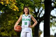 27 October 2020; Ireland senior women’s co-captain, Edel Thornton, in attendance at the sponsorship announcement of Gotham Drywall and the Ireland senior women’s team. The initial one-year deal will see the New York-based construction company support the team through to the 2021 FIBA Women’s European Championship for Small Countries, which take place in Cyprus on June 15th-21st. Photo by Piaras Ó Mídheach/Sportsfile