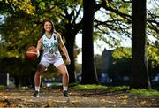 27 October 2020; Ireland senior women’s co-captain, Edel Thornton, in attendance at the sponsorship announcement of Gotham Drywall and the Ireland senior women’s team. The initial one-year deal will see the New York-based construction company support the team through to the 2021 FIBA Women’s European Championship for Small Countries, which take place in Cyprus on June 15th-21st. Photo by Piaras Ó Mídheach/Sportsfile