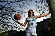 27 October 2020; Ireland senior women’s co-captain, Edel Thornton, in attendance at the sponsorship announcement of Gotham Drywall and the Ireland senior women’s team. The initial one-year deal will see the New York-based construction company support the team through to the 2021 FIBA Women’s European Championship for Small Countries, which take place in Cyprus on June 15th-21st. Photo by Piaras Ó Mídheach/Sportsfile