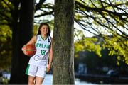 27 October 2020; Ireland senior women’s co-captain, Edel Thornton, in attendance at the sponsorship announcement of Gotham Drywall and the Ireland senior women’s team. The initial one-year deal will see the New York-based construction company support the team through to the 2021 FIBA Women’s European Championship for Small Countries, which take place in Cyprus on June 15th-21st. Photo by Piaras Ó Mídheach/Sportsfile