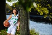 27 October 2020; Ireland senior women’s co-captain, Edel Thornton, in attendance at the sponsorship announcement of Gotham Drywall and the Ireland senior women’s team. The initial one-year deal will see the New York-based construction company support the team through to the 2021 FIBA Women’s European Championship for Small Countries, which take place in Cyprus on June 15th-21st. Photo by Piaras Ó Mídheach/Sportsfile