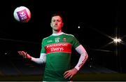 27 October 2020; (EDITOR'S NOTE: This image was created using a starburst filter) Pictured is Ballintubber and Mayo Footballer Cillian O’Connor at AIB’s launch of the GAA All-Ireland Senior Football Championship. Now in their sixth season sponsoring the football county championship and their 30th year sponsoring the club championships, AIB are proud to support some of #TheToughest games there are. In addition to the launch, AIB will soon be releasing their new TV Ad, a fast-paced and upbeat celebration of the 2020 GAA All-Ireland Senior Football Championship. For exclusive content and to see why AIB are backing Club and County, follow us on @AIB_GAA on Twitter, Instagram and Facebook. Photo by Sam Barnes/Sportsfile