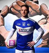 27 October 2020; Pictured is Arles-Kilcruise and Laois Footballer Ross Munnelly at AIB’s launch of the GAA All-Ireland Senior Football Championship. Now in their sixth season sponsoring the football county championship and their 30th year sponsoring the club championships, AIB are proud to support some of #TheToughest games there are. In addition to the launch, AIB will soon be releasing their new TV Ad, a fast-paced and upbeat celebration of the 2020 GAA All-Ireland Senior Football Championship. For exclusive content and to see why AIB are backing Club and County, follow us on @AIB_GAA on Twitter, Instagram and Facebook. Photo by David Fitzgerald/Sportsfile