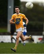 24 October 2020; Niall Delargy of Antrim during the Allianz Football League Division 4 Round 7 match between Antrim and Waterford at McGeough Park in Haggardstown, Louth. Photo by David Fitzgerald/Sportsfile