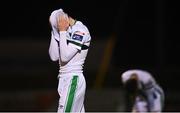 27 October 2020; Ryan Graydon of Bray Wanderers reacts following the SSE Airtricity League First Division match between Athlone Town and Bray Wanderers at Athlone Town Stadium in Athlone, Westmeath. Photo by Eóin Noonan/Sportsfile