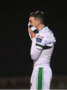 27 October 2020; Ryan Graydon of Bray Wanderers reacts following the SSE Airtricity League First Division match between Athlone Town and Bray Wanderers at Athlone Town Stadium in Athlone, Westmeath. Photo by Eóin Noonan/Sportsfile