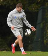 28 October 2020; Jordan Larmour who took part in some light training during Leinster Rugby squad training at UCD in Dublin. Photo by Matt Browne/Sportsfile