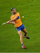 25 October 2020; Cathal Malone of Clare during the Munster GAA Hurling Senior Championship Quarter-Final match between Limerick and Clare at Semple Stadium in Thurles, Tipperary. This game also doubles up as the Allianz Hurling League Division 1 Final as the GAA season was shortened due to the coronavirus pandemic and both teams had qualified for the final. Photo by Eóin Noonan/Sportsfile