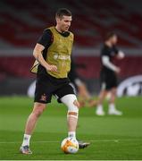28 October 2020; Patrick McEleney during a Dundalk Training Session at the Emirates Stadium in London, England. Photo by Ben McShane/Sportsfile