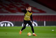 28 October 2020; John Mountney during a Dundalk Training Session at the Emirates Stadium in London, England. Photo by Ben McShane/Sportsfile