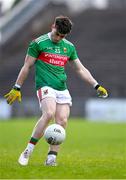 25 October 2020; James Durcan of Mayo during the Allianz Football League Division 1 Round 7 match between Mayo and Tyrone at Elverys MacHale Park in Castlebar, Mayo. Photo by Piaras Ó Mídheach/Sportsfile