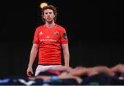 26 October 2020; Ben Healy of Munster during the Guinness PRO14 match between Munster and Cardiff Blues at Thomond Park in Limerick. Photo by Harry Murphy/Sportsfile