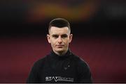 28 October 2020; Darragh Leahy during a Dundalk Training Session at the Emirates Stadium in London, England. Photo by Ben McShane/Sportsfile