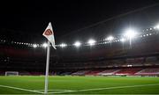 29 October 2020; A general view of the stadium prior to the UEFA Europa League Group B match between Arsenal and Dundalk at the Emirates Stadium in London, England. Photo by Ben McShane/Sportsfile