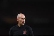 29 October 2020; Gary Rogers of Dundalk ahead of the UEFA Europa League Group B match between Arsenal and Dundalk at the Emirates Stadium in London, England. Photo by Ben McShane/Sportsfile
