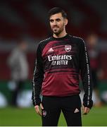 29 October 2020; Dani Ceballos of Arsenal ahead of the UEFA Europa League Group B match between Arsenal and Dundalk at the Emirates Stadium in London, England. Photo by Ben McShane/Sportsfile