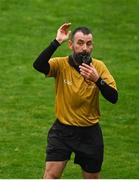 24 October 2020; Referee David Hickey during the Allianz Football League Division 4 Round 7 match between Wexford and Wicklow at Chadwicks Wexford Park in Wexford. Photo by Sam Barnes/Sportsfile