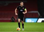 29 October 2020; Brian Gartland of Dundalk during the UEFA Europa League Group B match between Arsenal and Dundalk at the Emirates Stadium in London, England. Photo by Ben McShane/Sportsfile