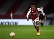 29 October 2020; Willian of Arsenal during the UEFA Europa League Group B match between Arsenal and Dundalk at the Emirates Stadium in London, England. Photo by Ben McShane/Sportsfile