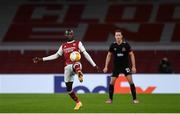 29 October 2020; Nicolas Pépé of Arsenal during the UEFA Europa League Group B match between Arsenal and Dundalk at the Emirates Stadium in London, England. Photo by Ben McShane/Sportsfile