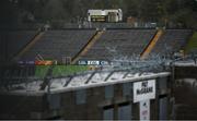 31 October 2020; A general view of St Tiernach’s Park prior to the Ulster GAA Football Senior Championship Preliminary Round match between Monaghan and Cavan at St Tiernach’s Park in Clones, Monaghan. Photo by Stephen McCarthy/Sportsfile