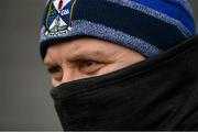 31 October 2020; Cavan manager Mickey Graham prior to the Ulster GAA Football Senior Championship Preliminary Round match between Monaghan and Cavan at St Tiernach’s Park in Clones, Monaghan. Photo by Stephen McCarthy/Sportsfile