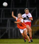 30 October 2020; Grace Ferguson of Armagh during the TG4 All-Ireland Senior Ladies Football Championship Round 1 match between Tyrone and Armagh at Kingspan Breffni Park in Cavan. Photo by Stephen McCarthy/Sportsfile